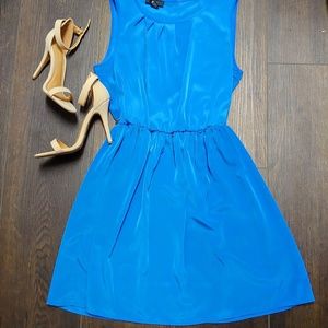 Blue dress